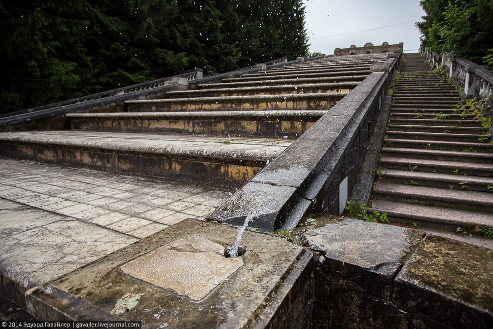 A pretty abandoned waterfall.