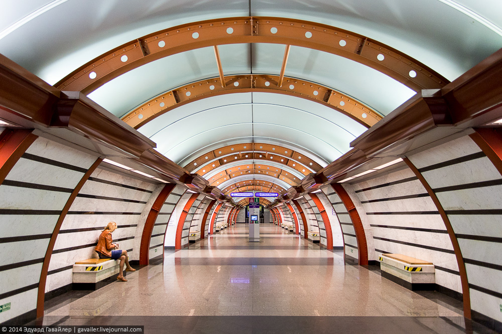 It seems to me that St. Petersburg's subway is not practical. Its stations are too deep under the gr...