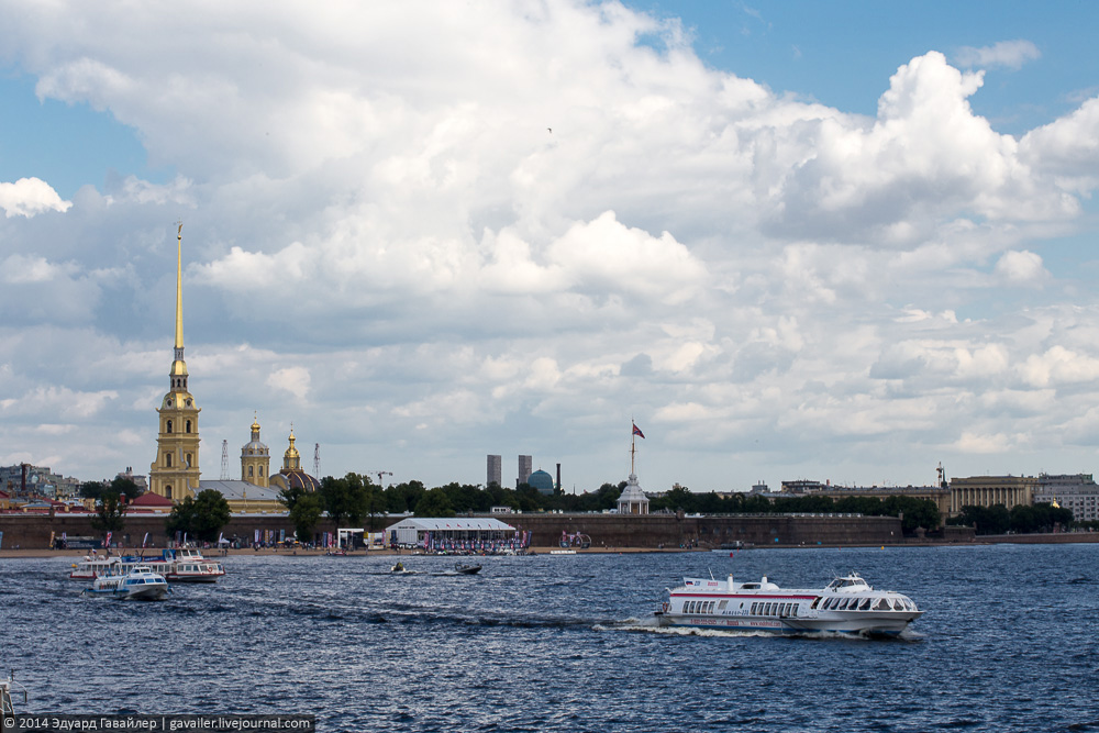 The Peter and Paul Cathedral.