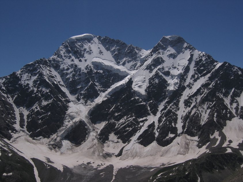 Elbrus - a dormant volcano of the western Caucasus, is the highest mountain both in Russia and Europ...