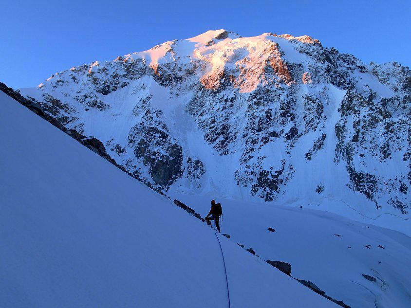 The 3rd highest peak of Russia and the 4th of Europe is Koshtan-Tau Mountain. It is 16,877 ft. (5,14...