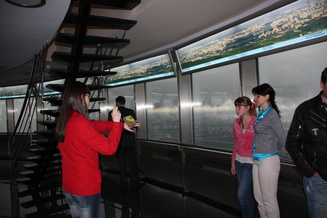 2 viewing platforms of Ostankino Tower are now opened for visitors. One of them is located at the al...