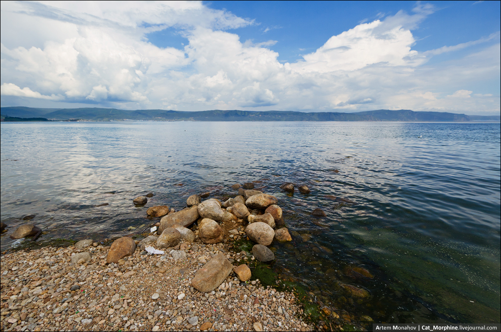 65 km from Irkutsk (on the shore of Lake Baikal near the Angara River) there is a village Listvyanka...